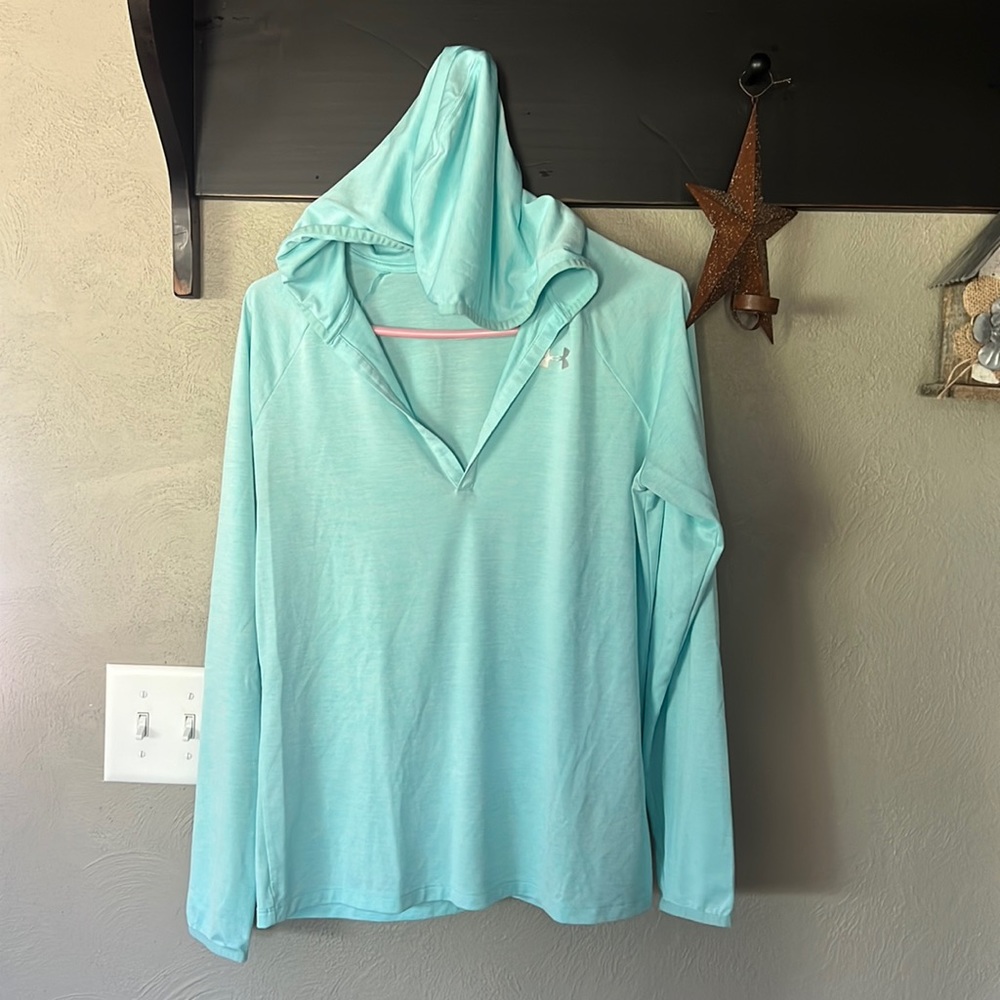 UA hooded shirt